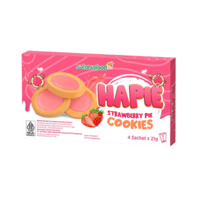 Hapie Strawberry Cookies 84gram