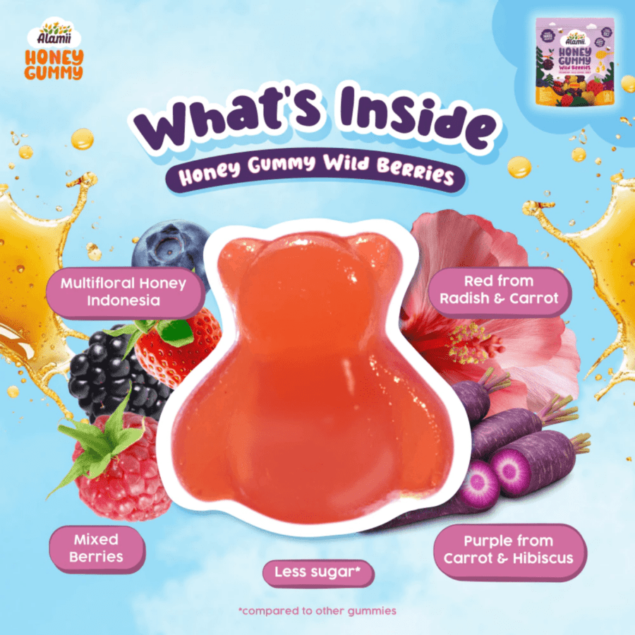 Alamii Honey Gummy Wild Berries