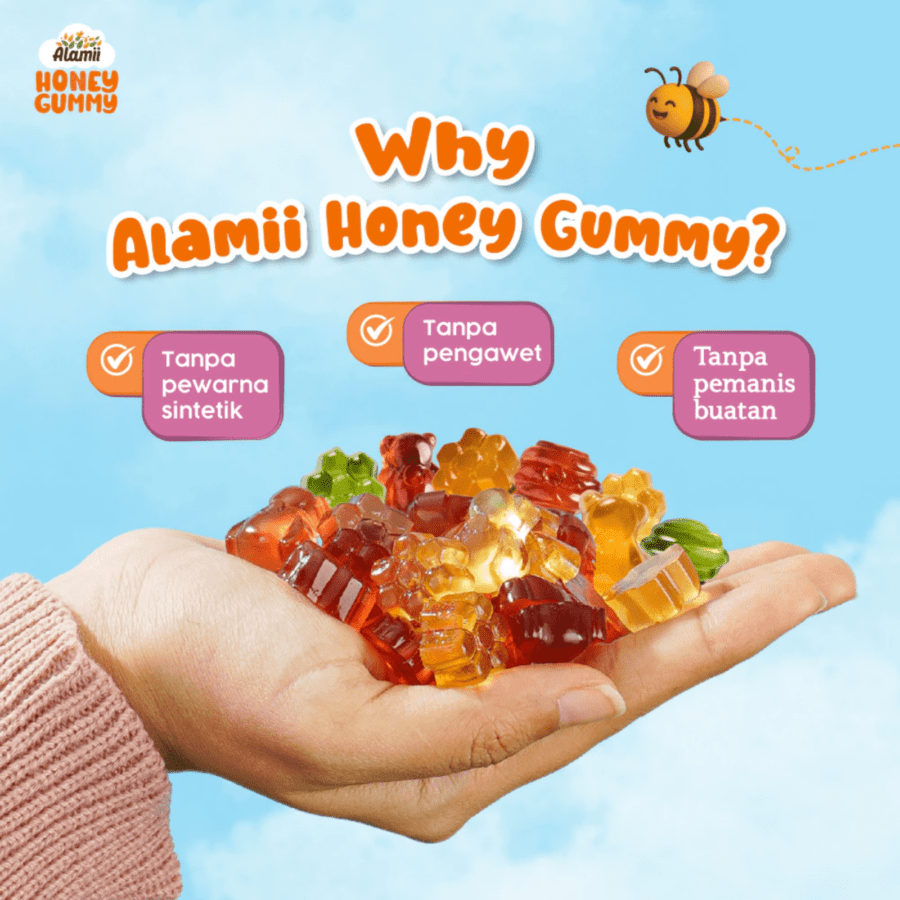 Alamii Honey Gummy Wild Berries