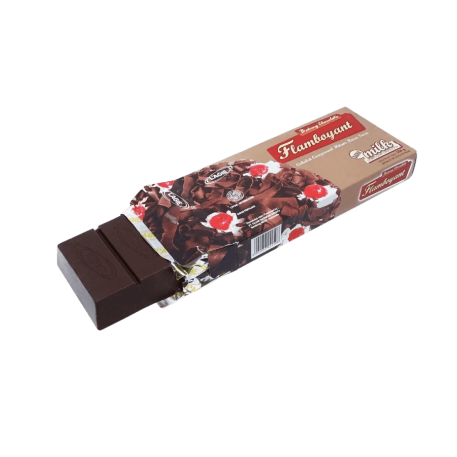 Lagie Flamboyant Dark Milk Chocolate Compound 250gr