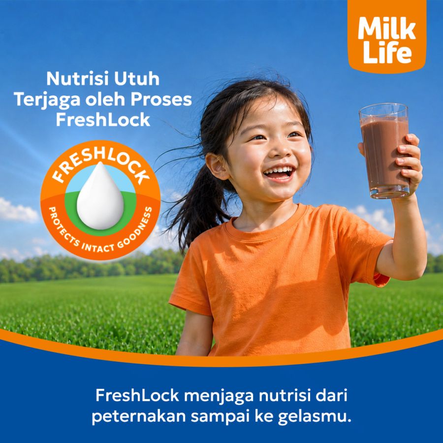 Milk Life Fresh Milk Lactose Free Choco Hazelnut