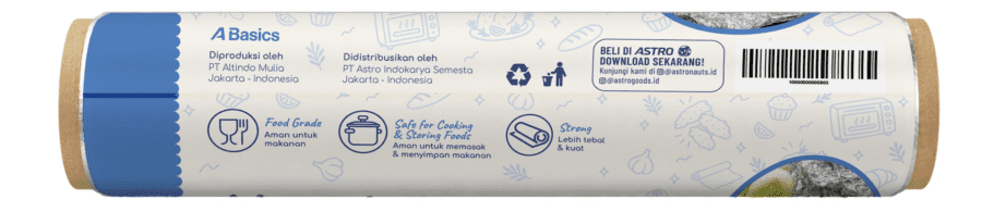 Aluminium Foil Refill A Basics 30cm x 7.6m