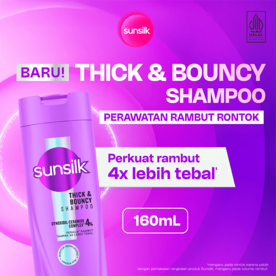 Sunsilk Thick & Bouncy Anti Hairfall Shampoo