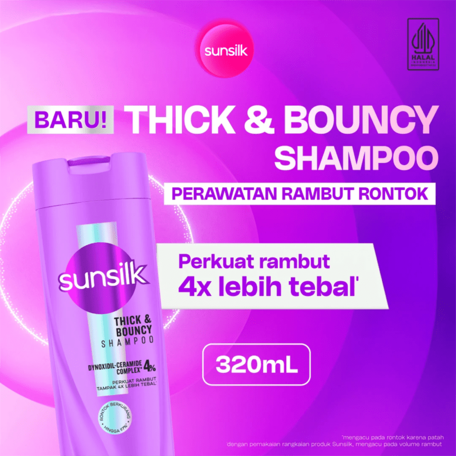 Sunsilk Thick & Bouncy Anti Hairfall Shampoo