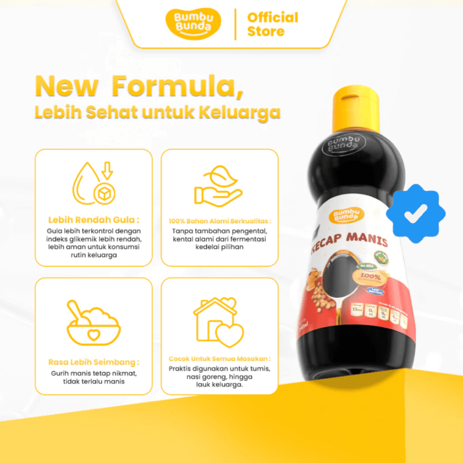 Bumbu Bunda Elia Kecap Manis MPASI
