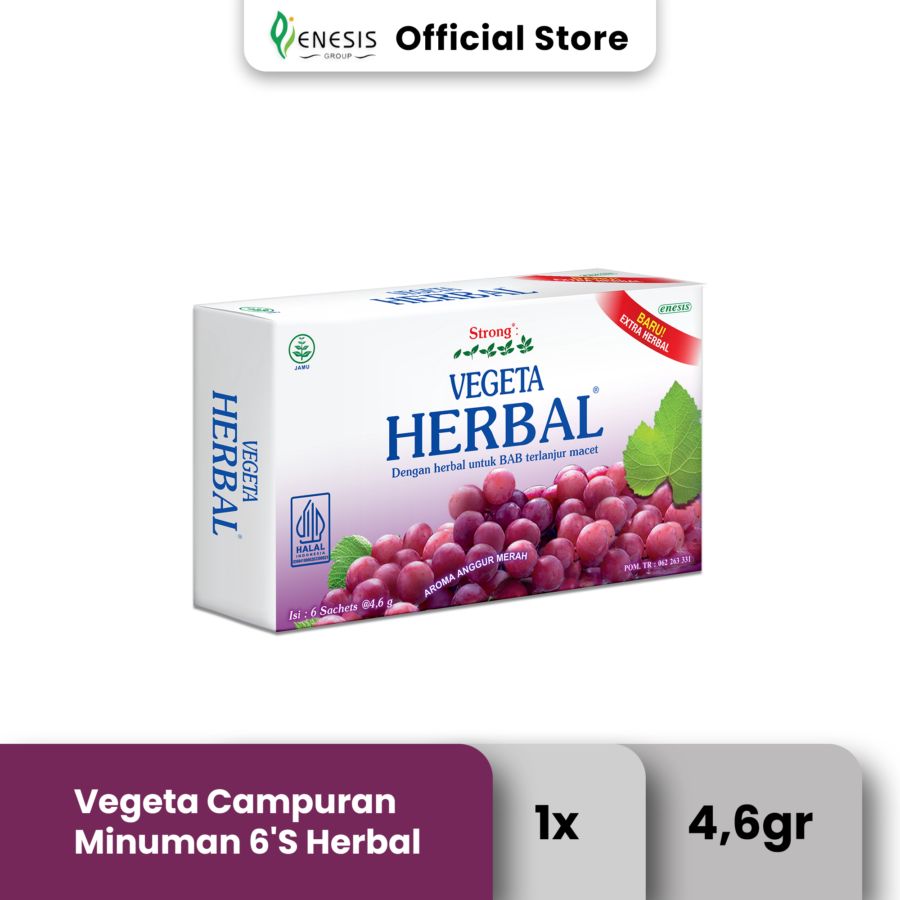 Vegeta Herbal Anggur Merah 5gr