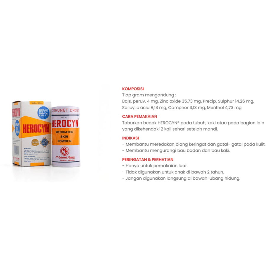 Herocyn Bedak Obat Untuk Kulit