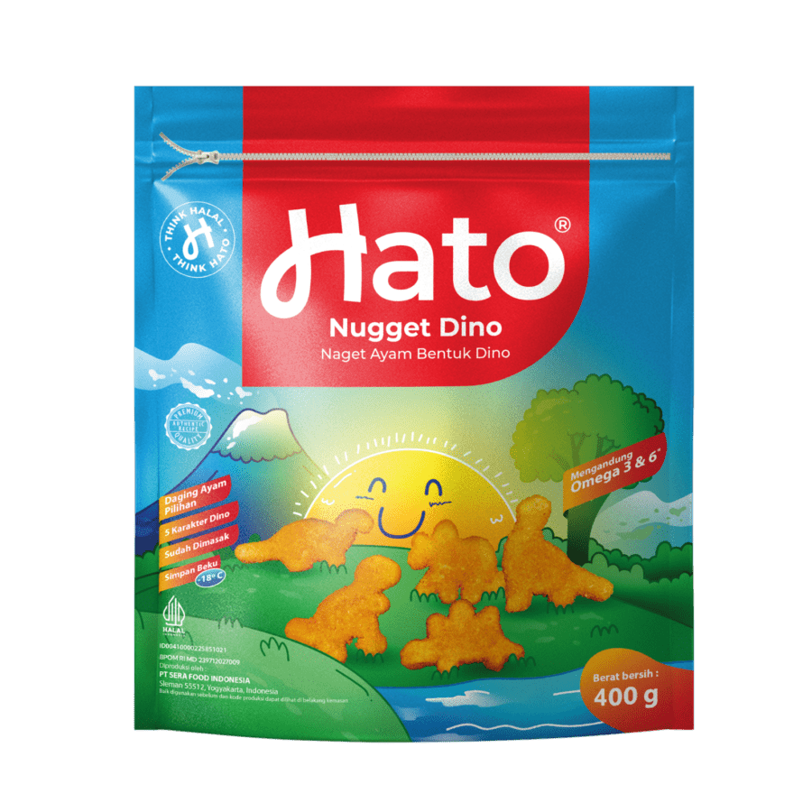 Hato Nugget Dino 400gram