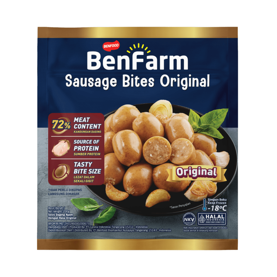Benfarm Sausage Bites Original 200gram