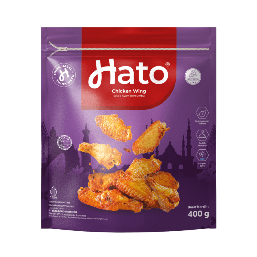 Hato Spicy Wing 400gram