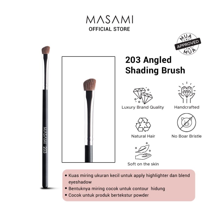 Masami 203 Angled Shading Brush 2.0