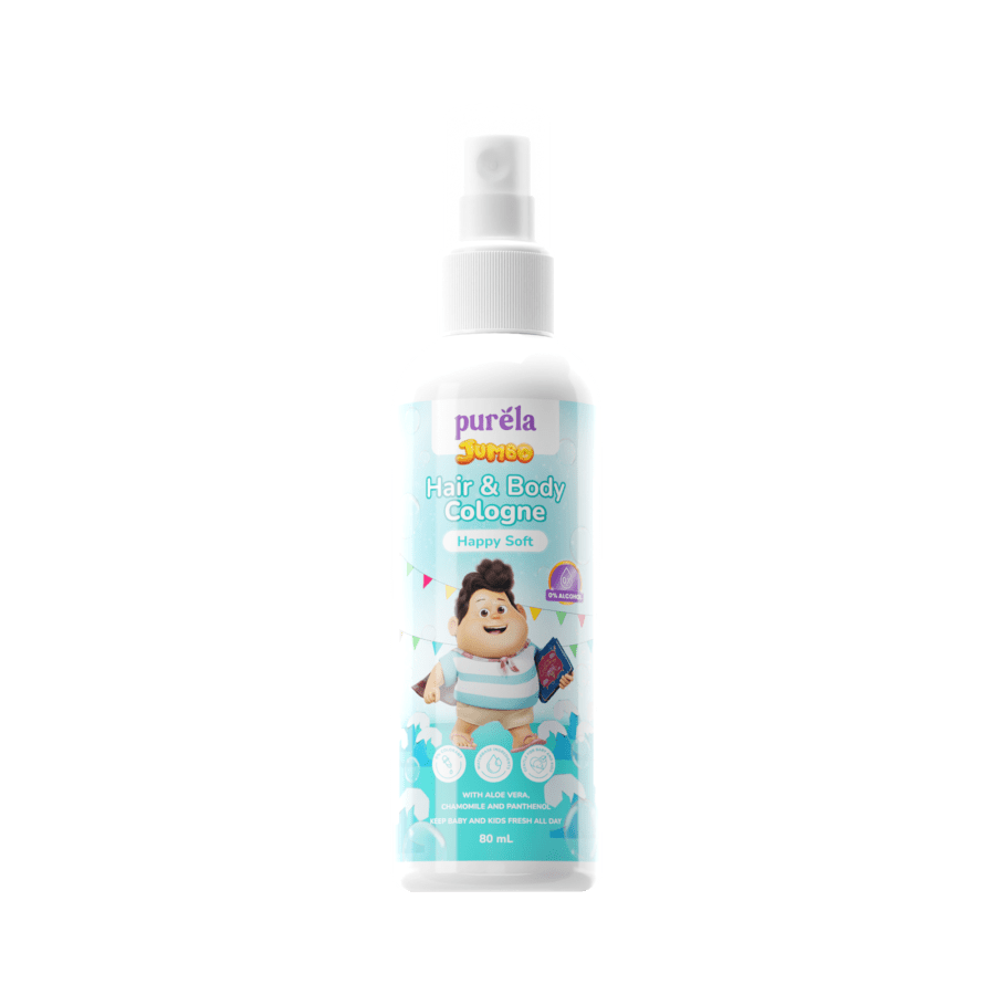 Purela Hair and Body Baby Cologne Happy Soft