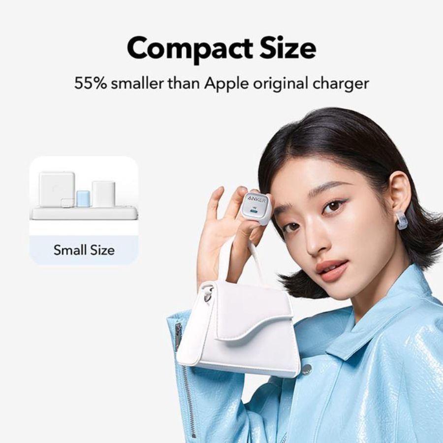 Anker Zolo Charger 30 W 1C GAN Black 1 pcs